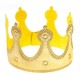 Корона "Для короля" (текстиль) золото
