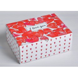 Коробка‒пенал «С любовью»  26 × 19 × 10 см