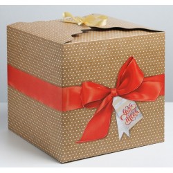 Складная коробка «Для тебя особенный подарок»  25 × 25 × 25 см