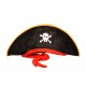 Карнавальная шляпа пирата " Велюр простая"