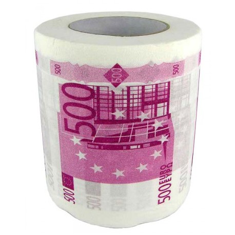 Туалетная бумага "500 евро" новый дизайн