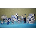 Свадебный набор из 14 предметов (синий)