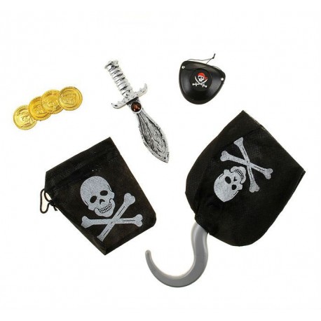 Набор пирата с крюком (5 предметов)