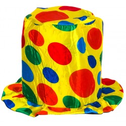 Карнавальная шляпа клоуна "Цветные круги"