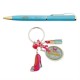 Набор подарочный "Самой красивой": ручка+брелок