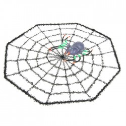 Паутина с цветным пауком (40*40)