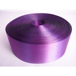 Лента 5 см атлас (1м) фиолетовая